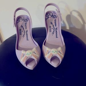 Vivienne Westwood / Melissa / Anglomania plastic light purple size 7- run small